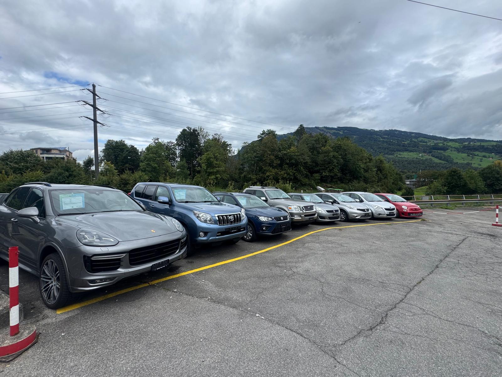 Fahrzeugauswahl bei Rigi Autohandel